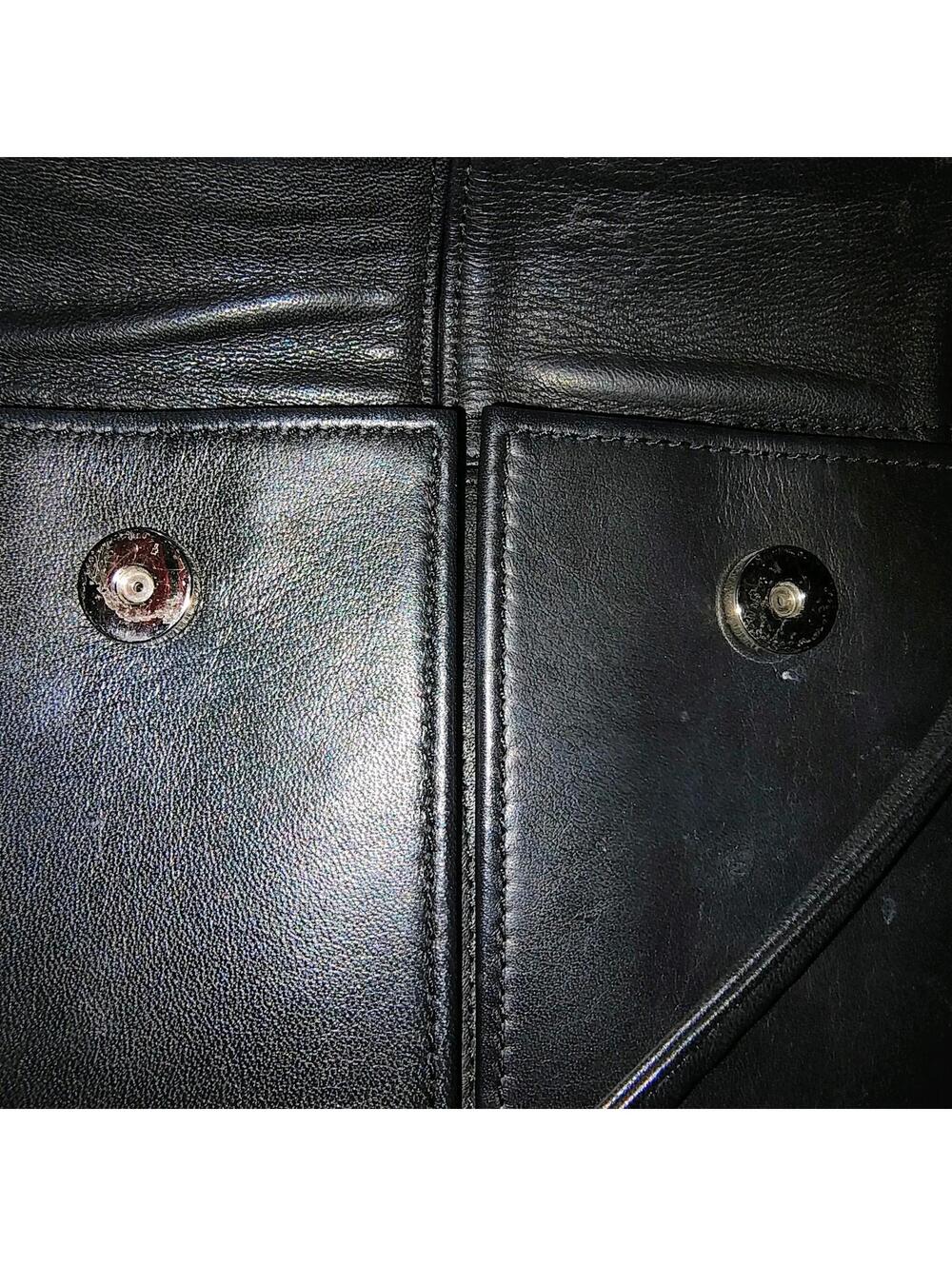 BRIGHTON Leather Backpack Shoulder Bag Black Brown Great Bag Silver Charms - Picture 6 of 8